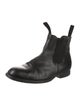 Comme des Garçons Leather Chelsea Boots
