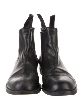 Comme des Garçons Leather Chelsea Boots