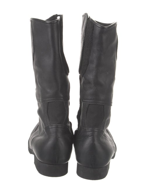 Comme des Garçons Leather Rain Boots