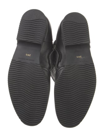 Comme des Garçons Leather Rain Boots