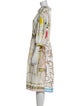 Comme des Garçons Printed Midi Length Dress