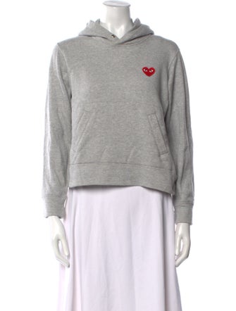 Comme des Garçons Play Graphic Print Turtleneck Sweatshirt