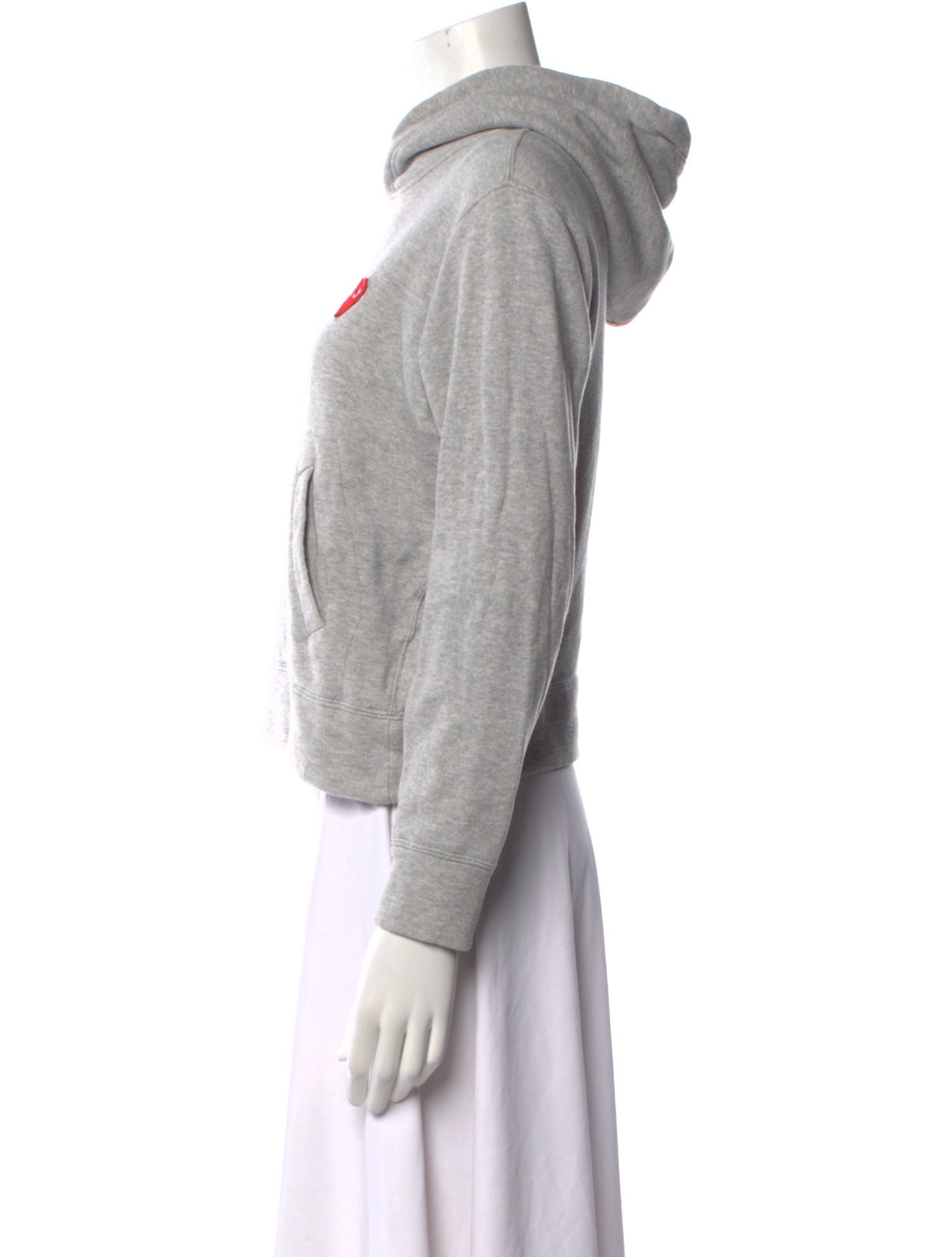 Comme des Garçons Play Graphic Print Turtleneck Sweatshirt