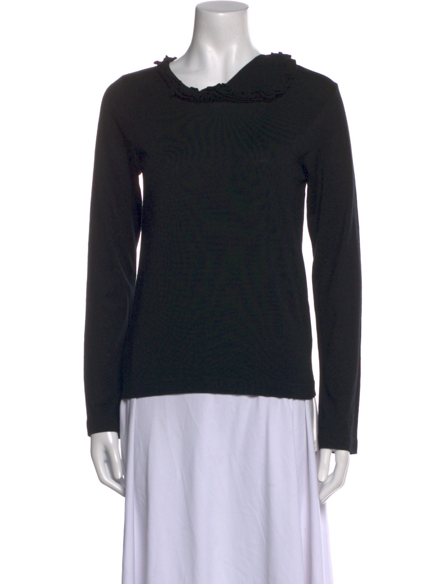 Comme des Garçons Wool Cowl Neck Sweatshirt