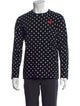 Comme des Garçons Polka Dot Print Crew Neck T-Shirt