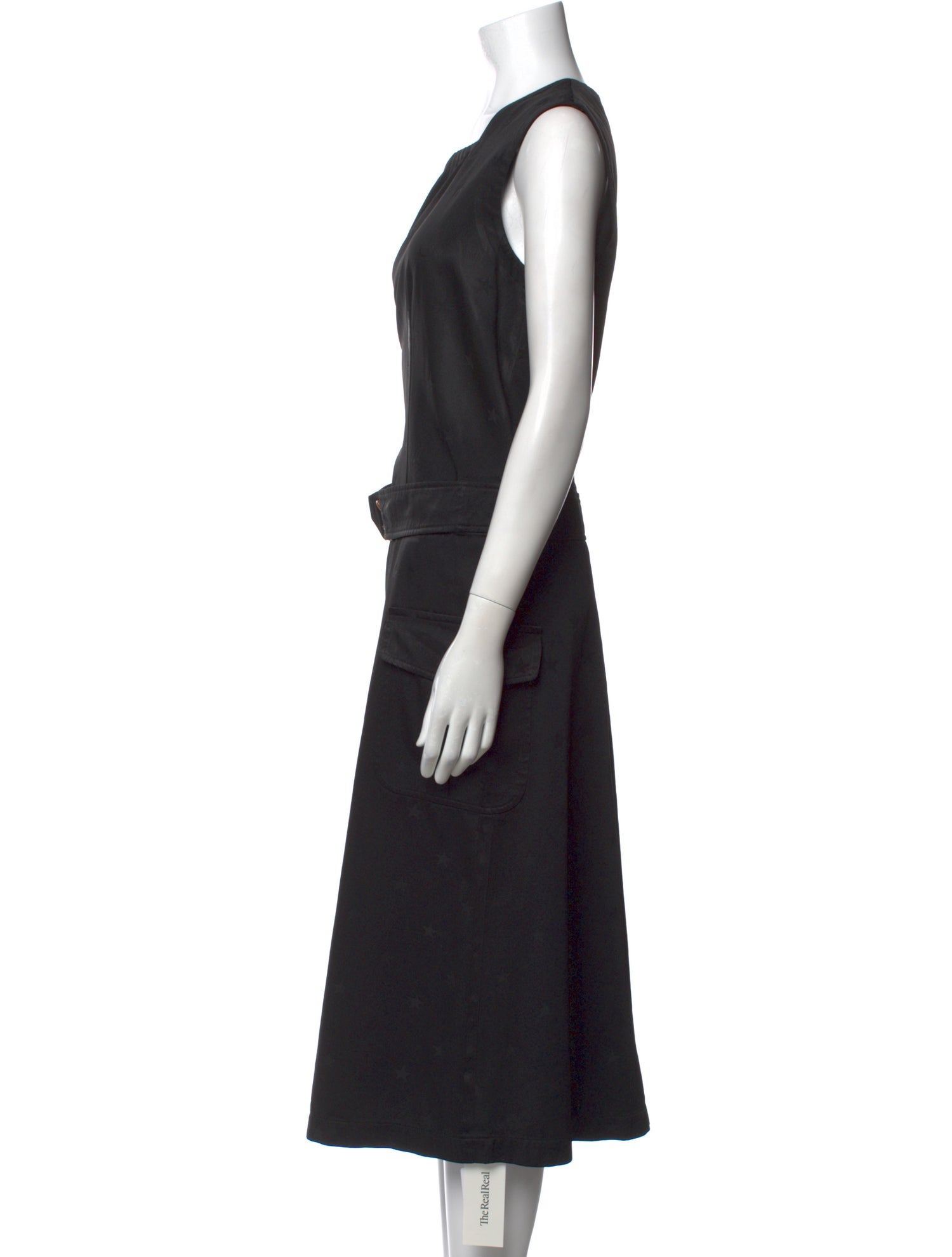 Comme des Garçons Square Neckline Long Dress