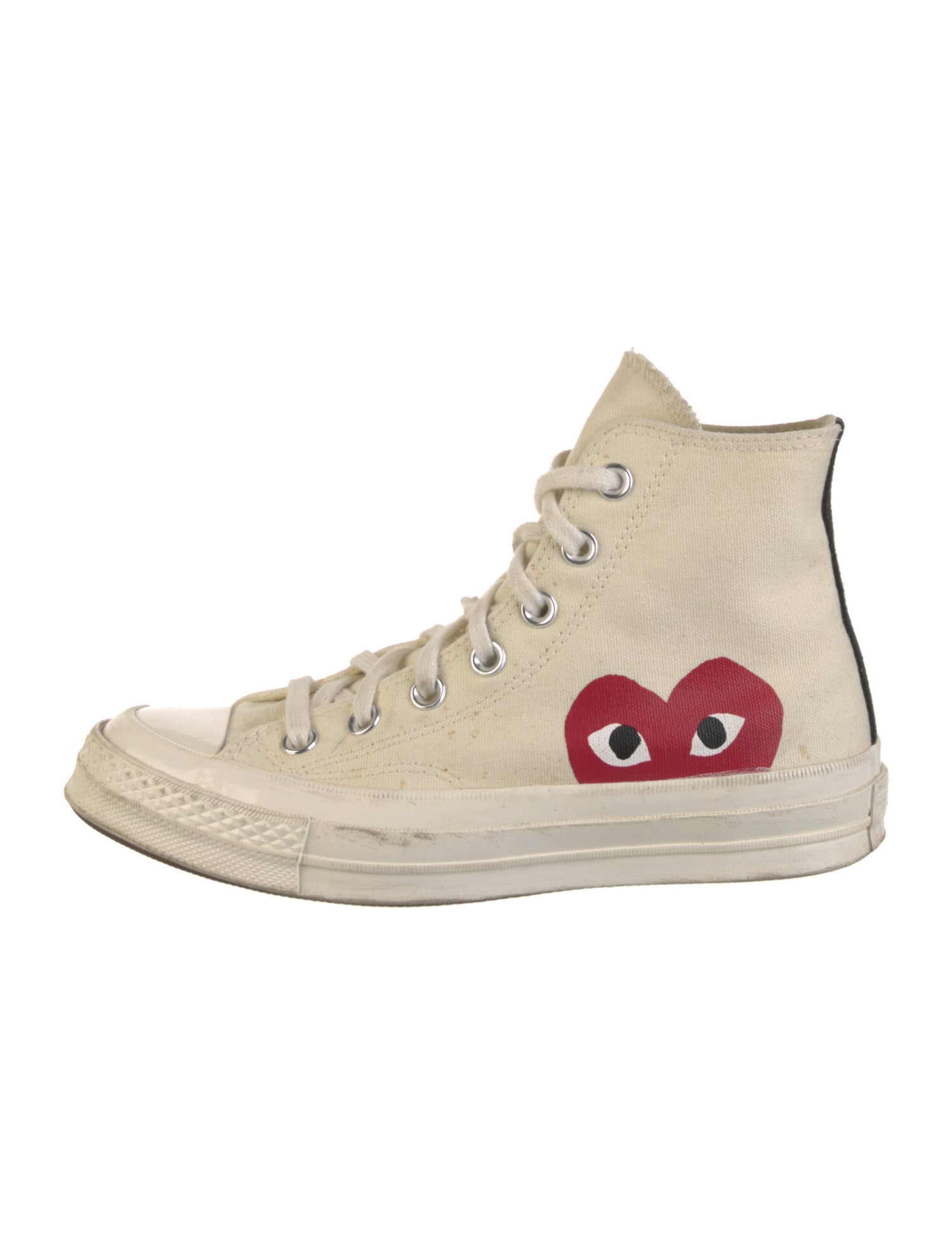 Comme des Garçons Play x Converse Canvas Graphic Print Sneakers