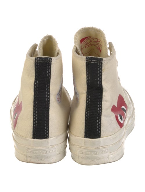 Comme des Garçons Play x Converse Canvas Graphic Print Sneakers
