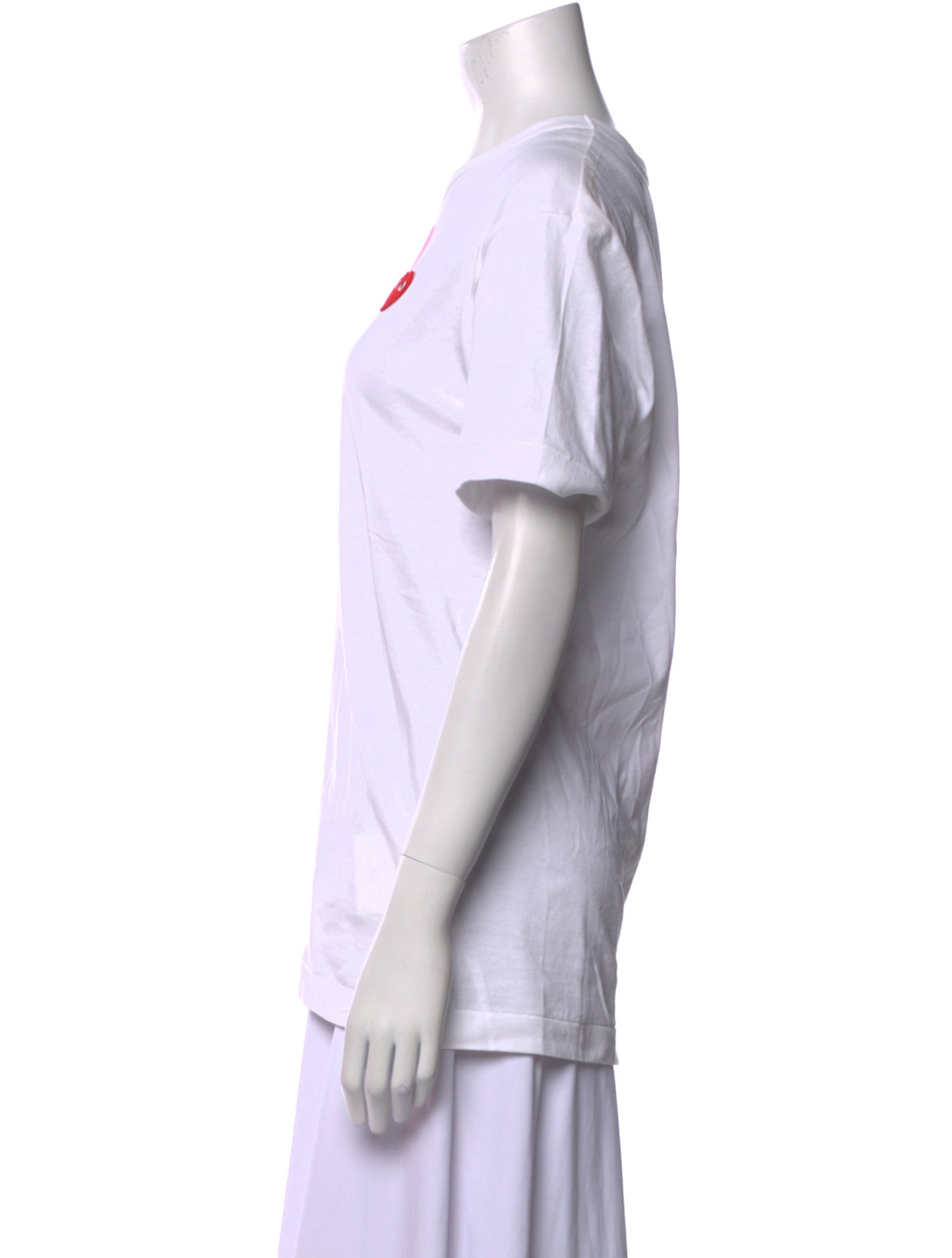 Comme des Garçons Play Graphic Print Crew Neck T-Shirt