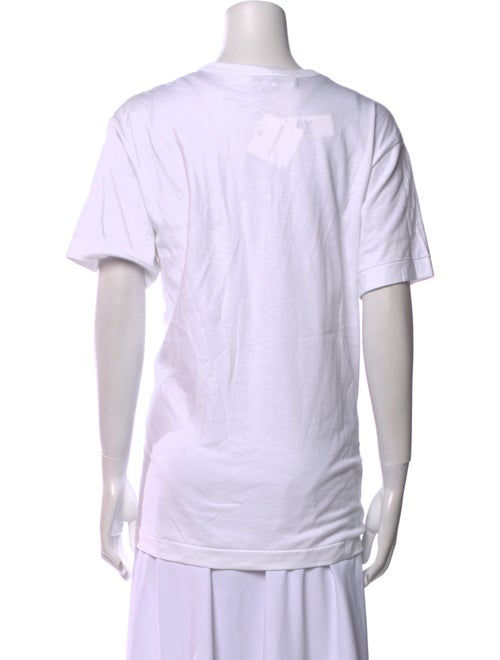 Comme des Garçons Play Graphic Print Crew Neck T-Shirt