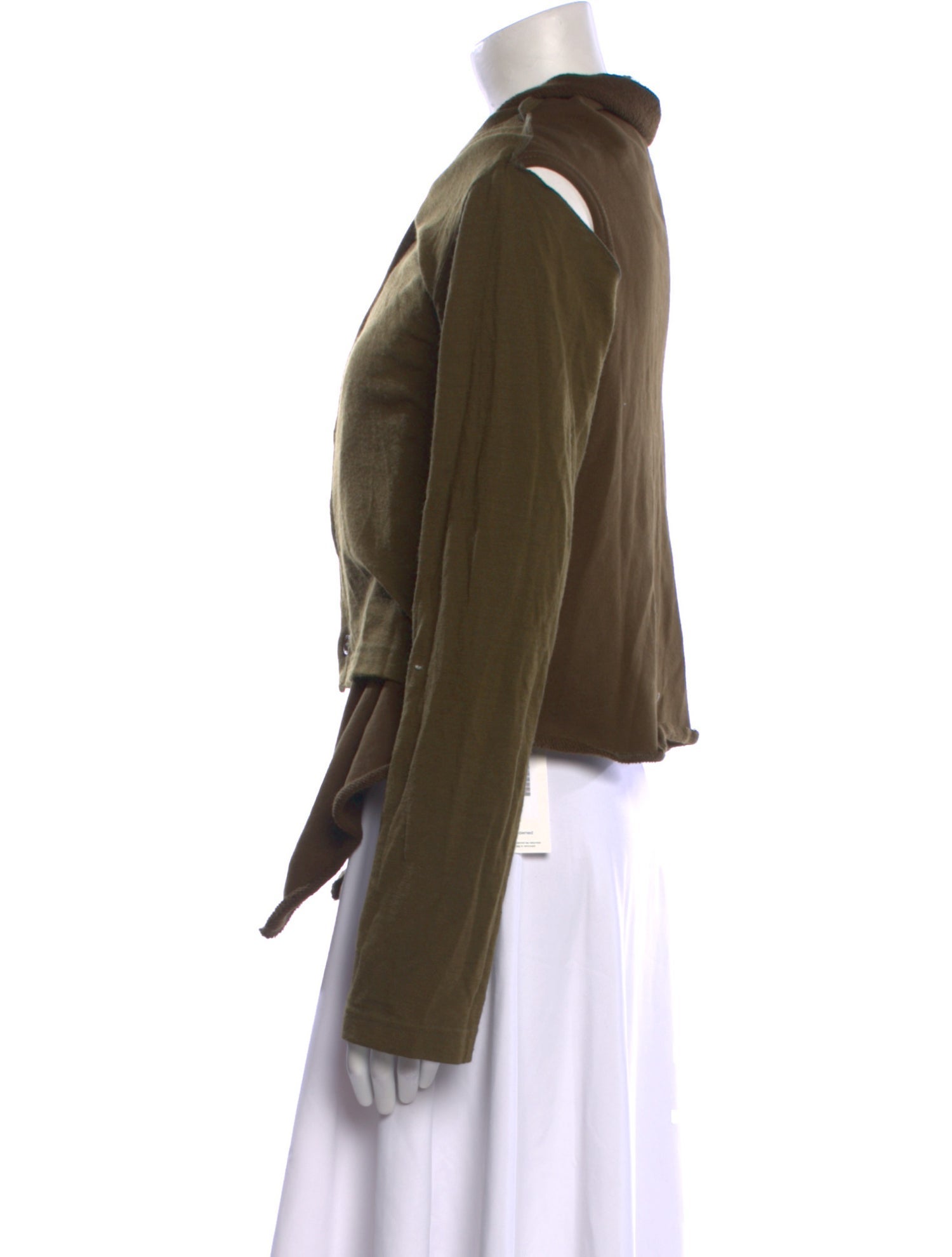 Comme des Garçons Wool Mock Neck Sweater