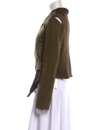 Comme des Garçons Wool Mock Neck Sweater