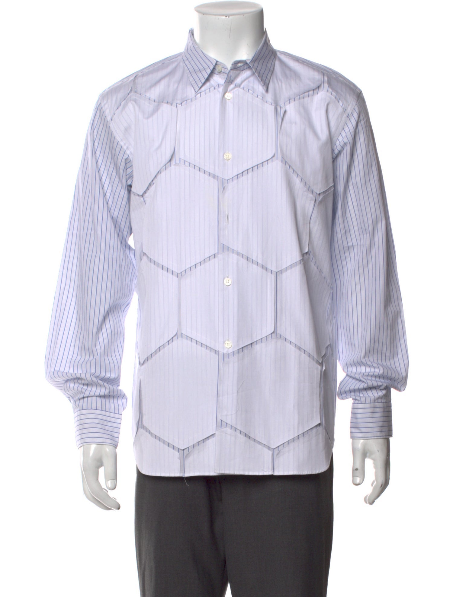 Comme des Garçons Homme Plus Plaid Print Long Sleeve Shirt