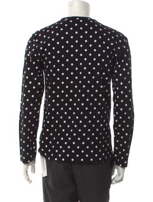 Comme des Garçons Polka Dot Print Crew Neck T-Shirt