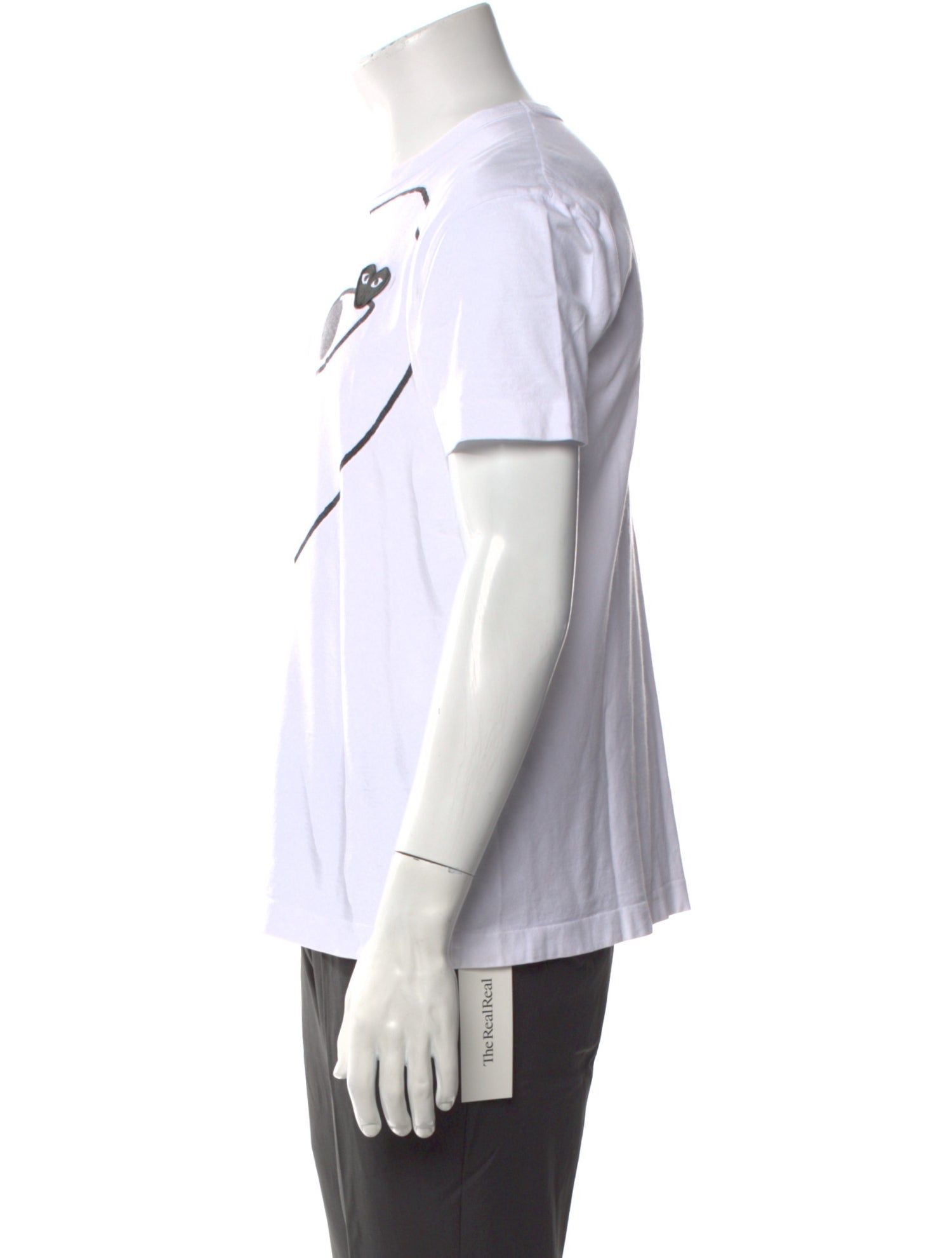 Comme des Garçons Play Graphic Print Crew Neck T-Shirt