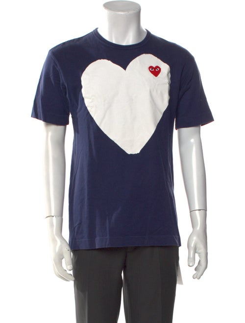 Comme des Garçons Play Graphic Print Crew Neck T-Shirt