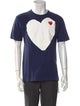 Comme des Garçons Play Graphic Print Crew Neck T-Shirt