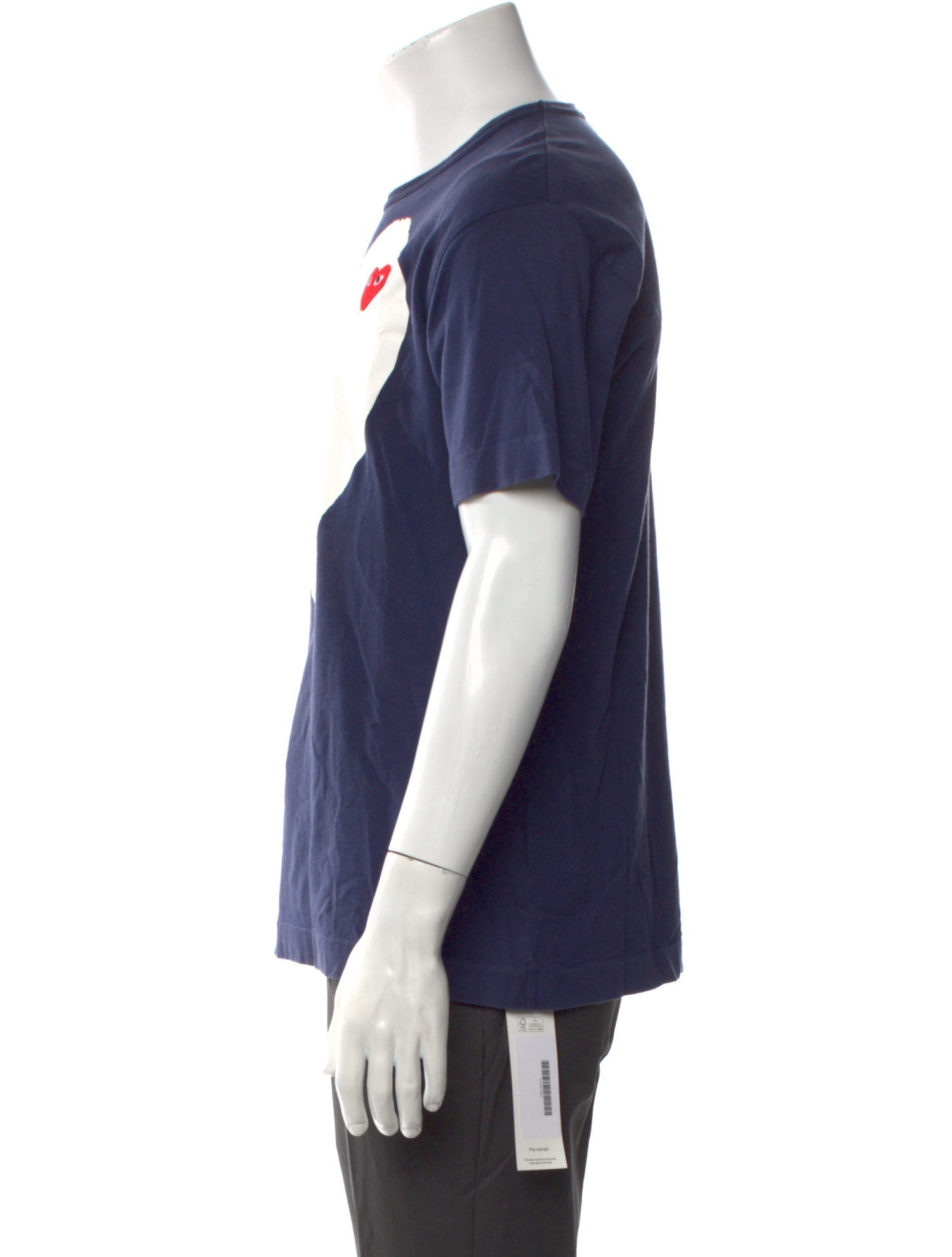 Comme des Garçons Play Graphic Print Crew Neck T-Shirt