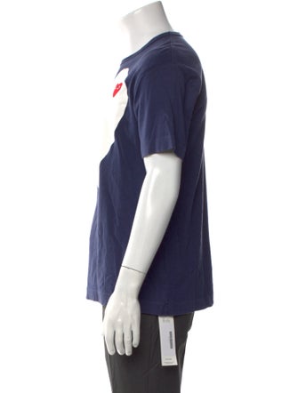 Comme des Garçons Play Graphic Print Crew Neck T-Shirt