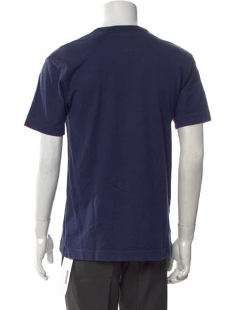 Comme des Garçons Play Graphic Print Crew Neck T-Shirt