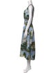 Comme des Garçons Printed Long Dress