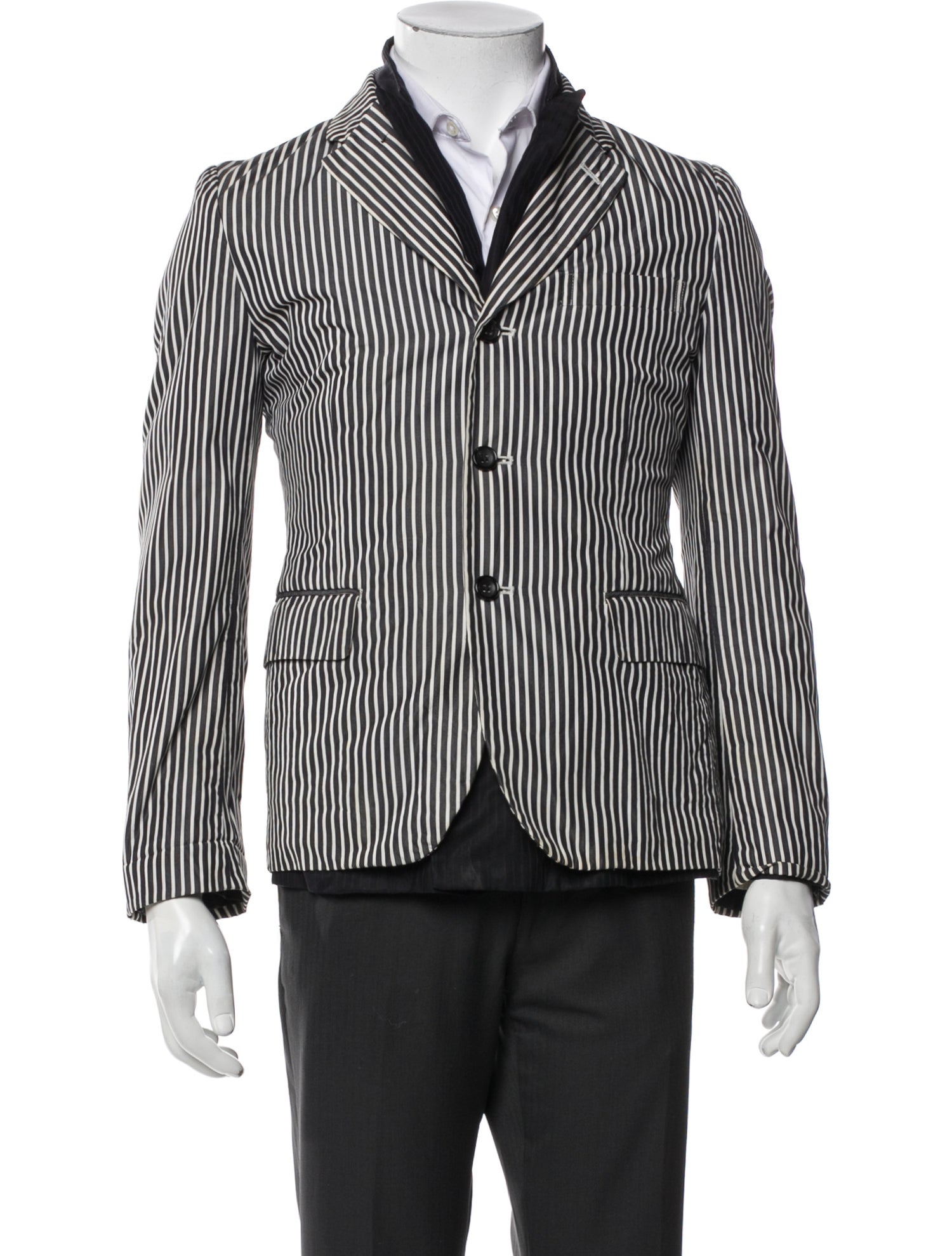 Comme des Garçons Cotton Printed Blazer