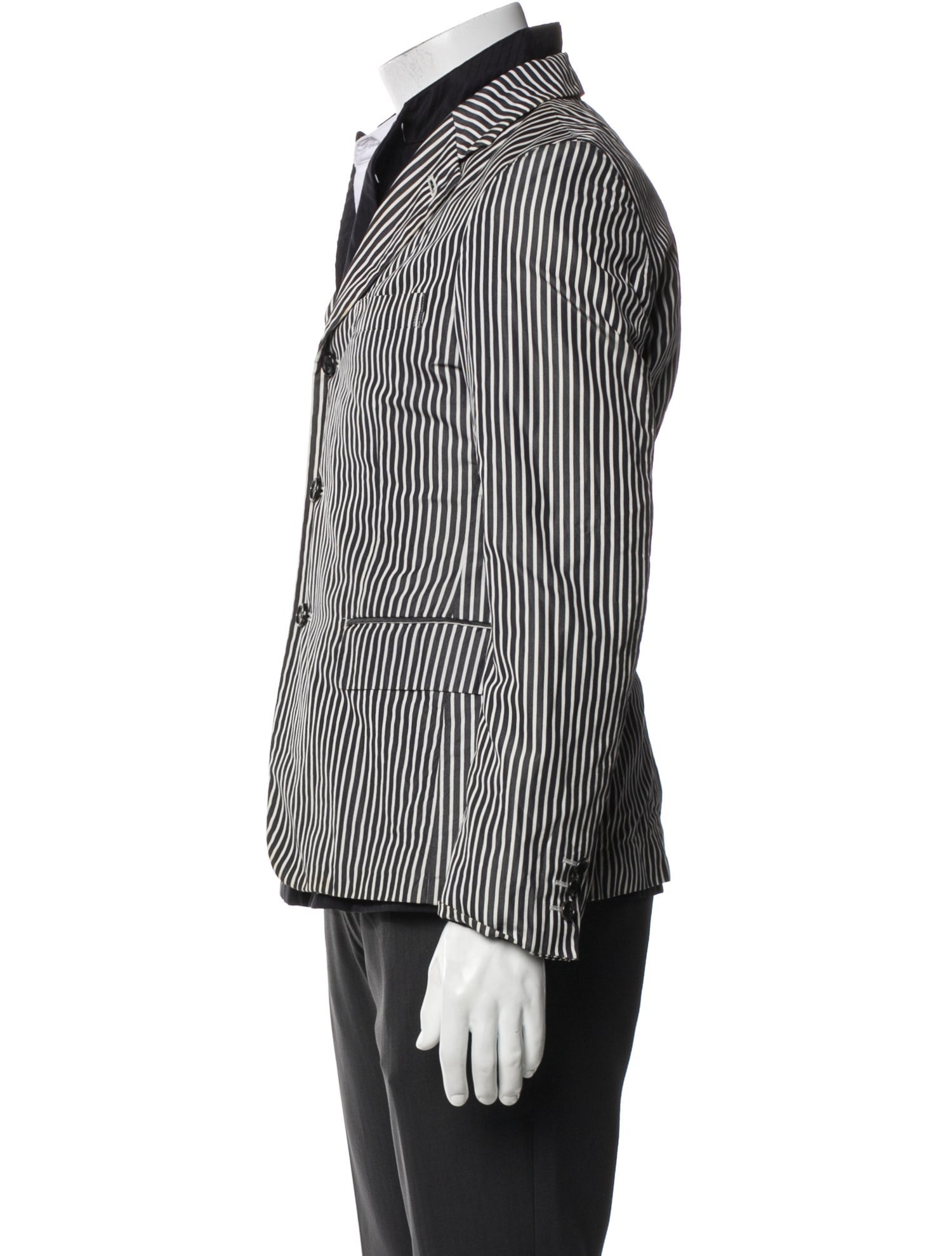 Comme des Garçons Cotton Printed Blazer