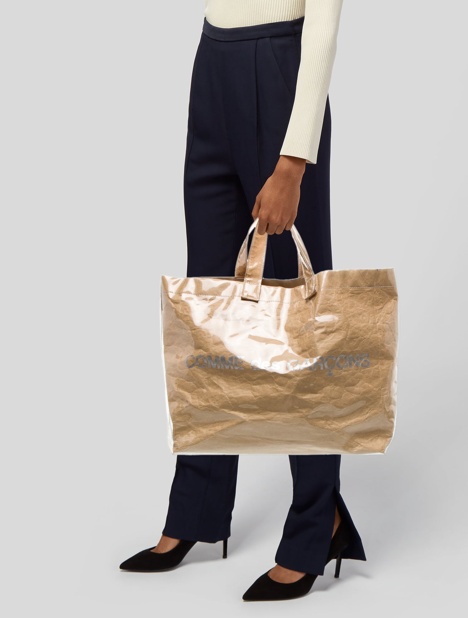 Comme des Garçons Signature Top Handle Bag