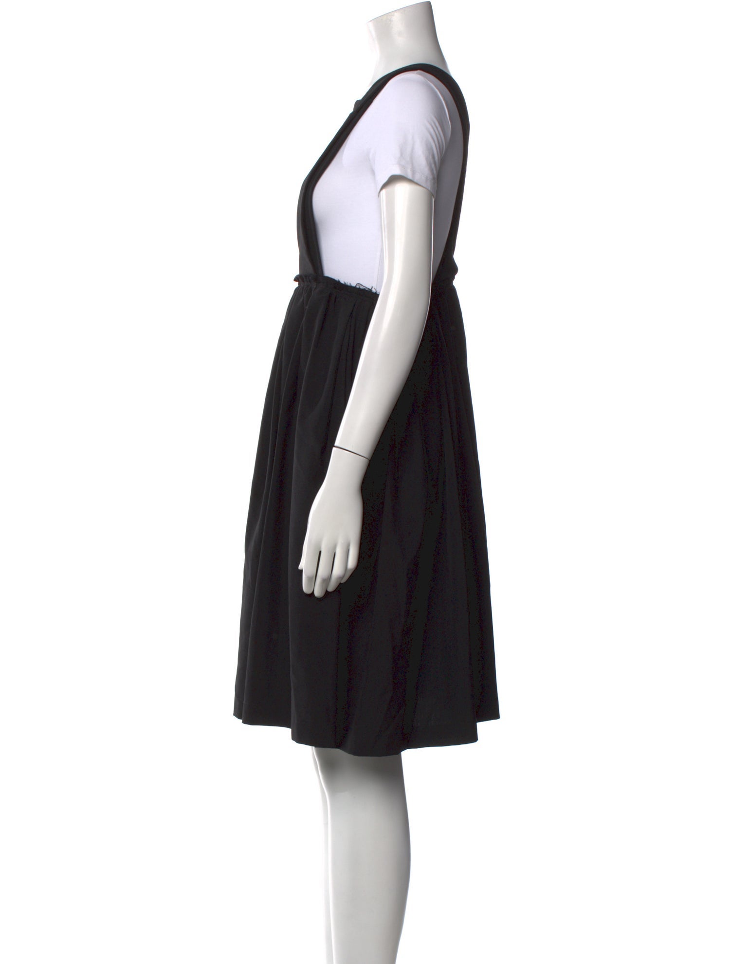 Comme des Garçons Wool Knee-Length Dress