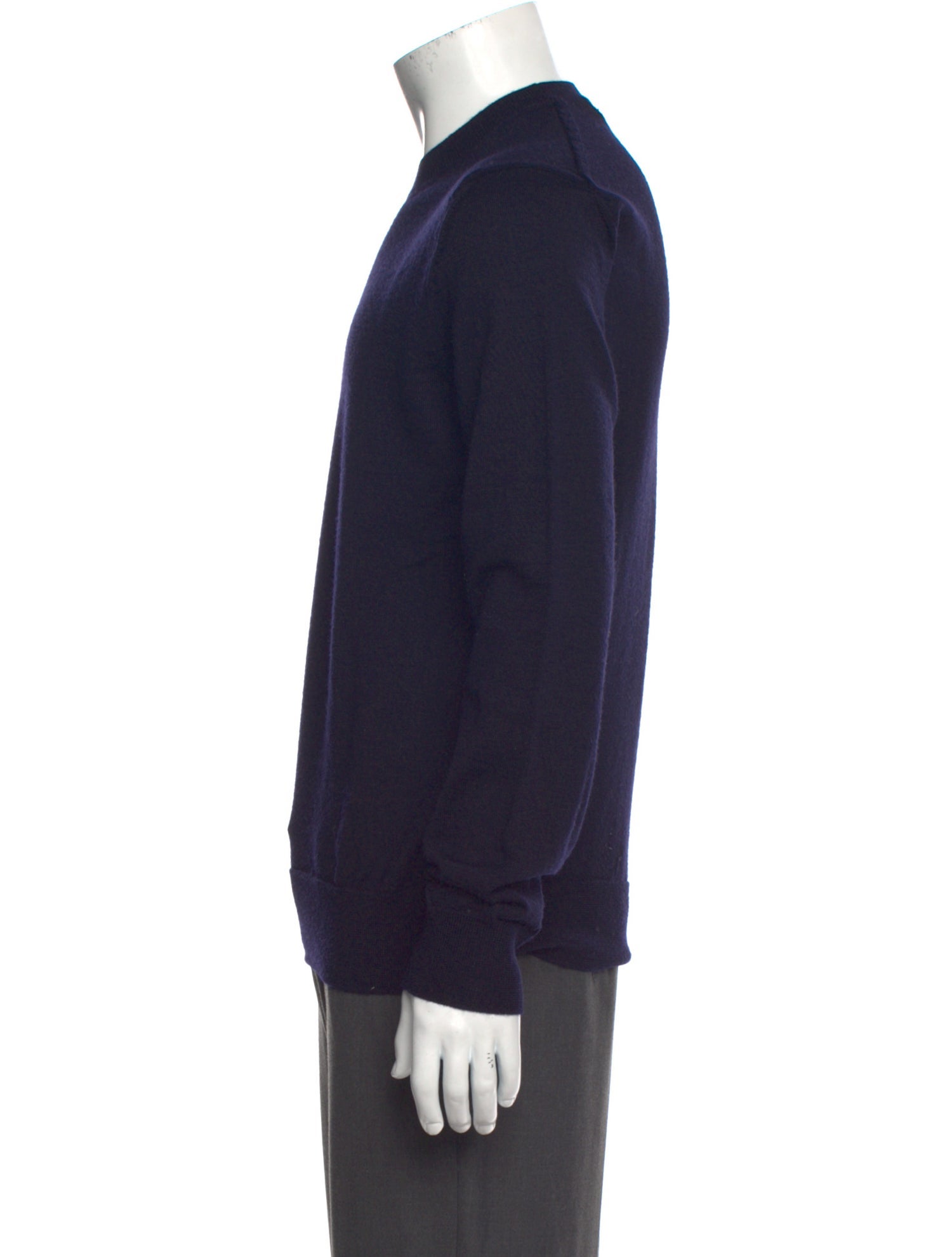 Comme des Garçons Homme Deux Wool Crew Neck Pullover