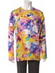Comme des Garçons Tie-Dye Print Crew Neck T-Shirt