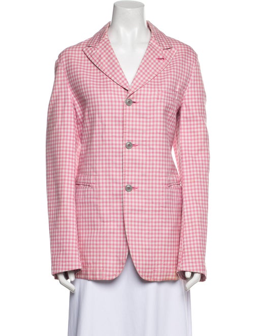 Comme des Garçons Homme Plus Plaid Print Blazer