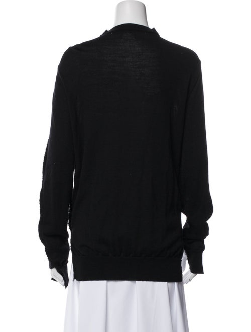 Comme des Garçons Wool Scoop Neck Sweater