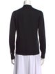 BLACK Comme des Garçons Wool V-Neck Sweater