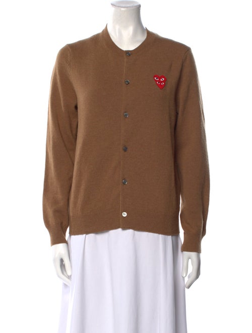 Comme des Garçons Play Wool Crew Neck Sweater