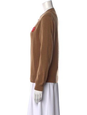 Comme des Garçons Play Wool Crew Neck Sweater