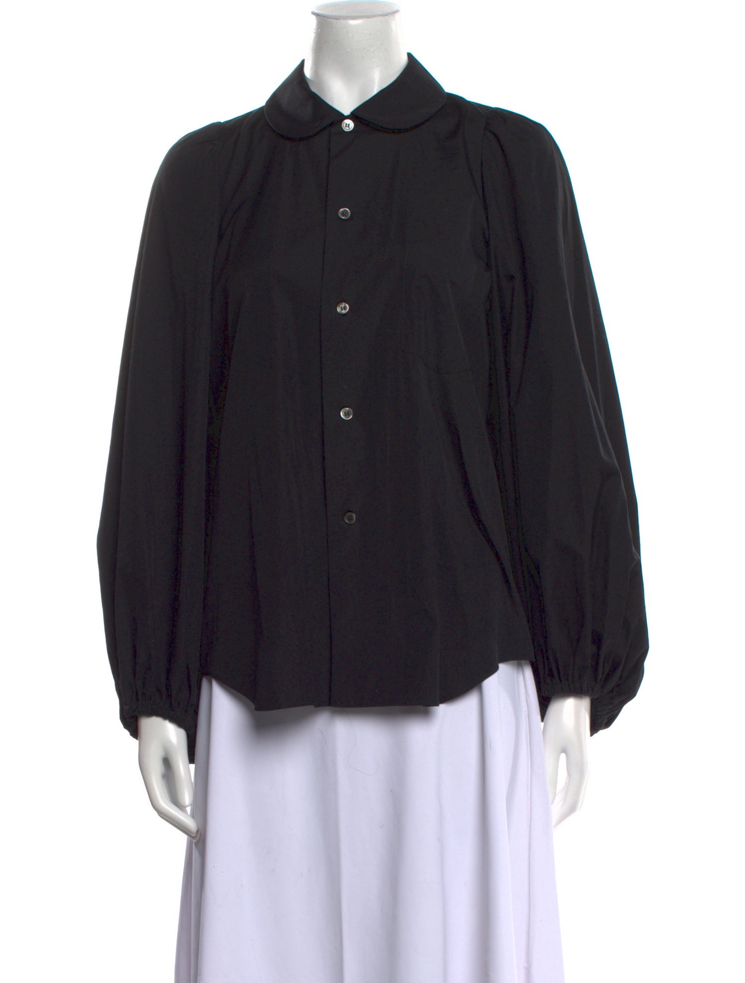 Comme des Garçons Long Sleeve Button-Up Top