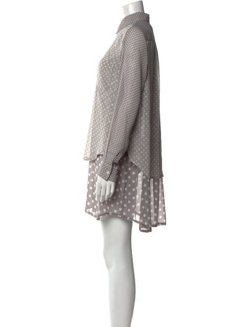 Comme des Garçons Polka Dot Print Mini Dress