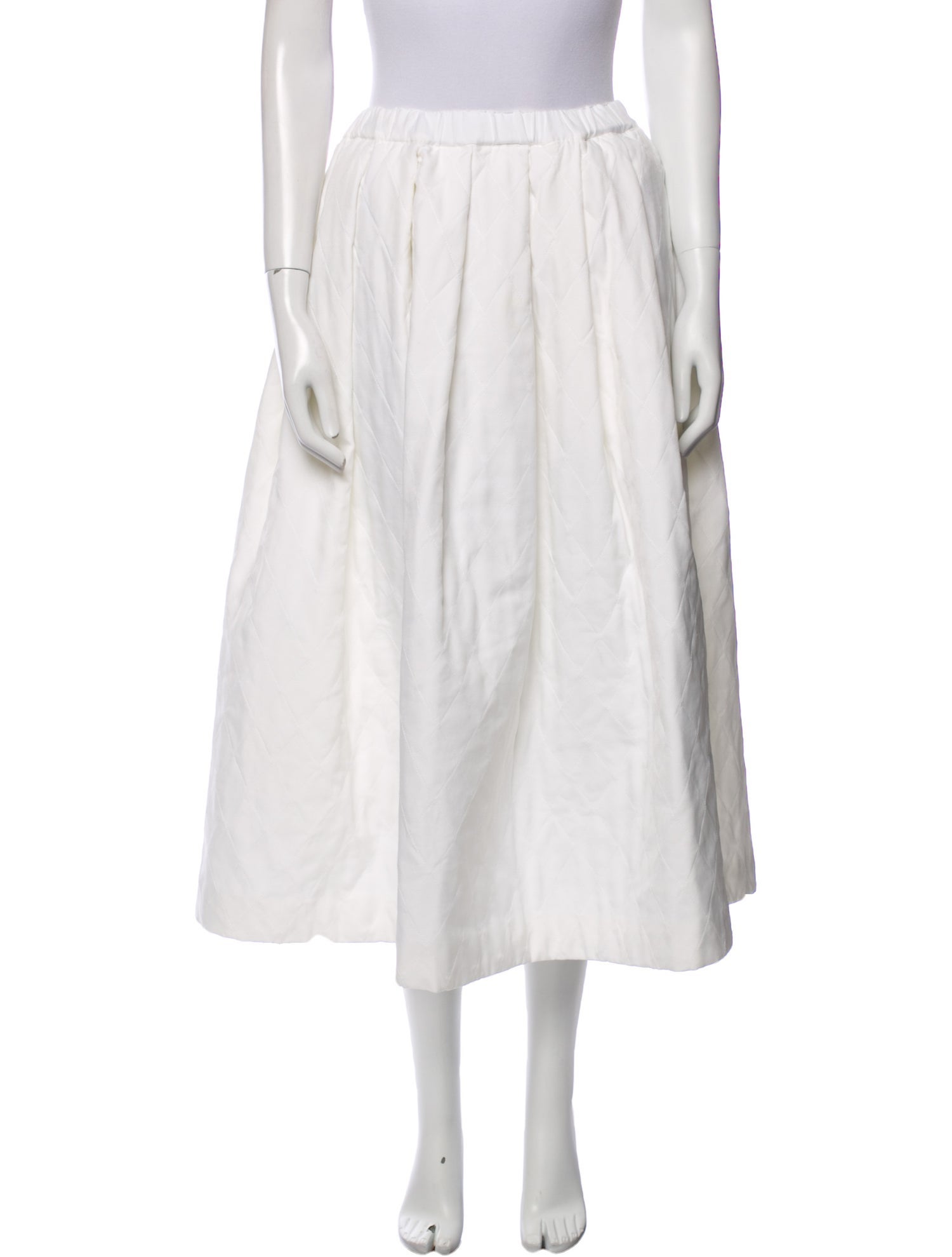 Comme des Garçons Midi Length Skirt