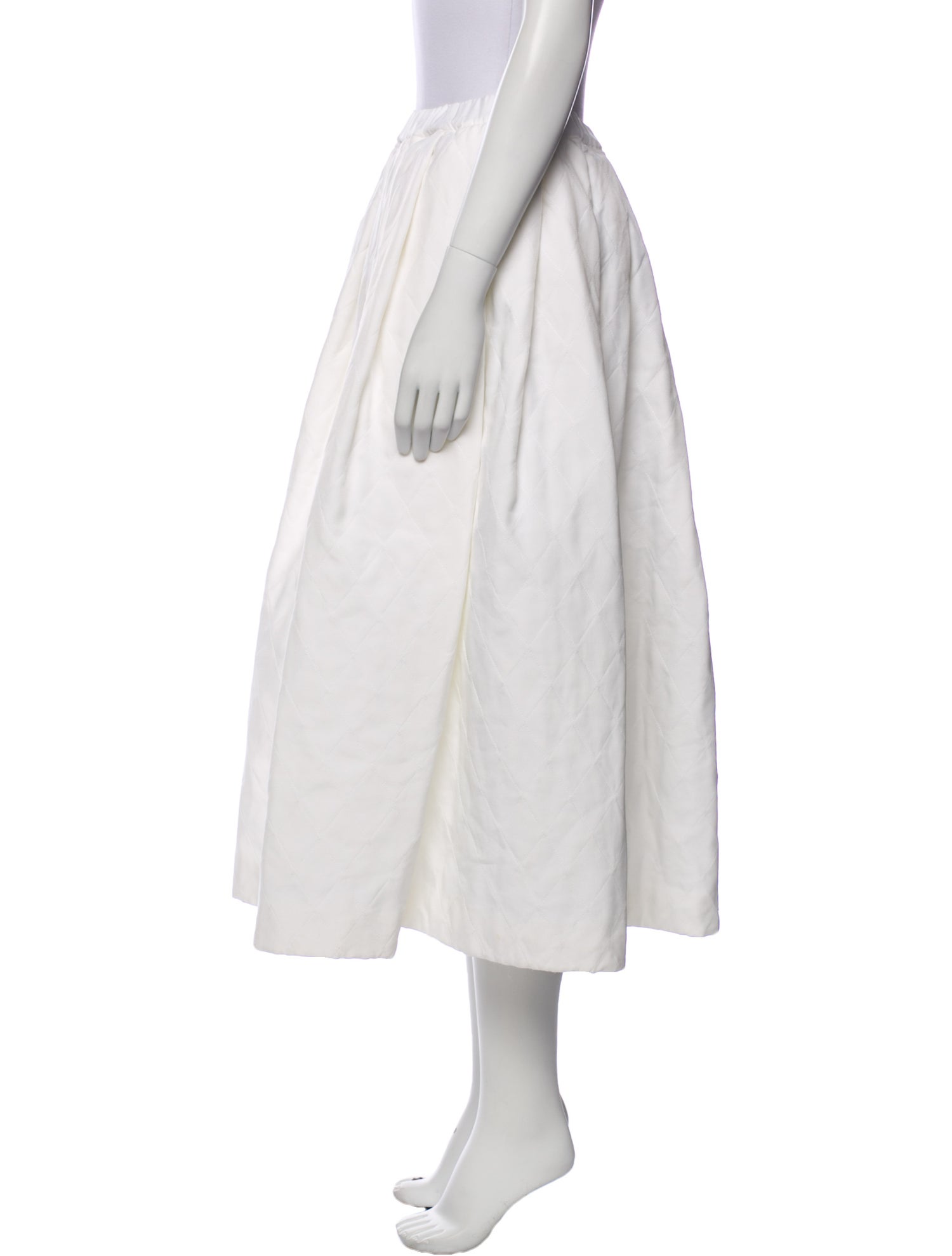 Comme des Garçons Midi Length Skirt