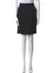 Comme des Garçons Pleated Accents Knee-Length Skirt
