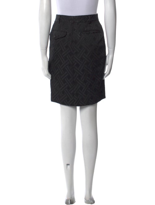 Comme des Garçons Pleated Accents Knee-Length Skirt