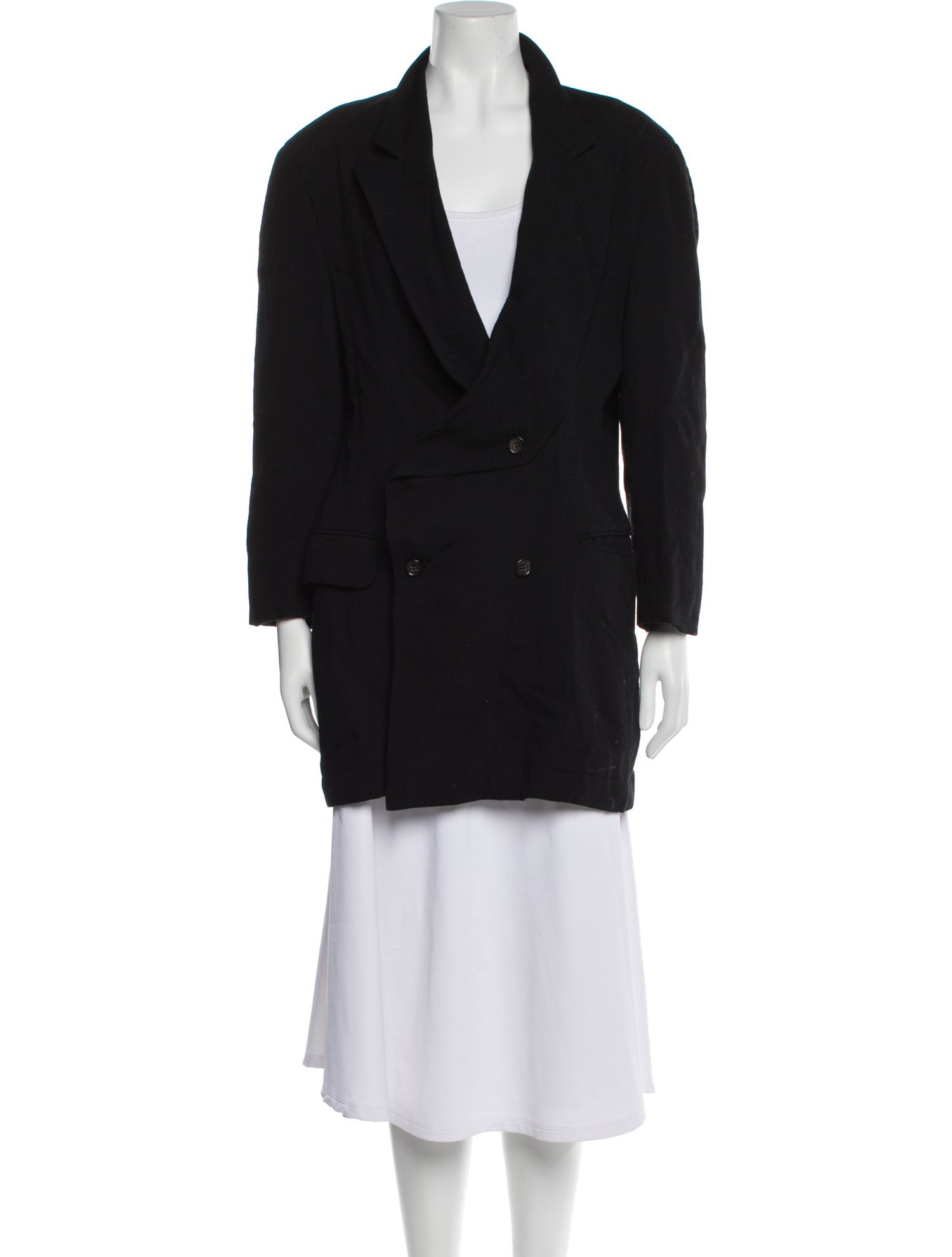 Comme des Garçons Vintage Late 1980's - Early 1990's Peacoat