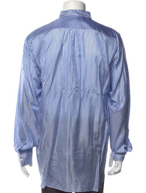 Comme des Garçons SHIRT Striped Long Sleeve Dress Shirt