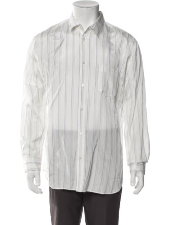 Comme des Garçons SHIRT Striped Long Sleeve Shirt