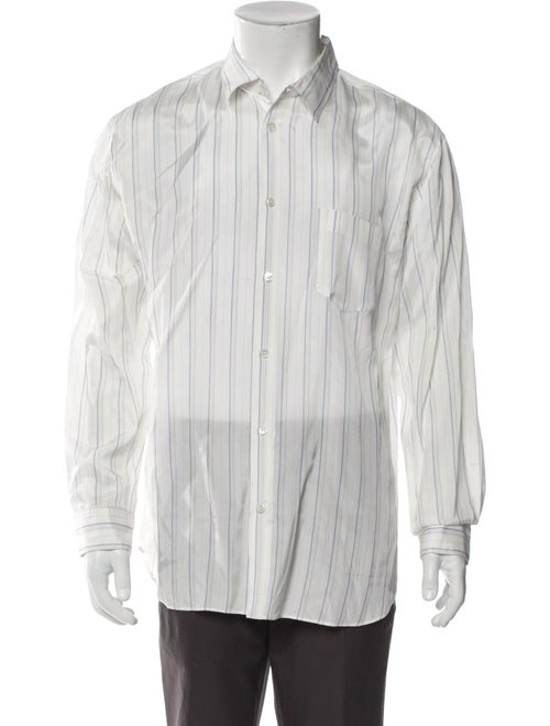Comme des Garçons SHIRT Striped Long Sleeve Shirt