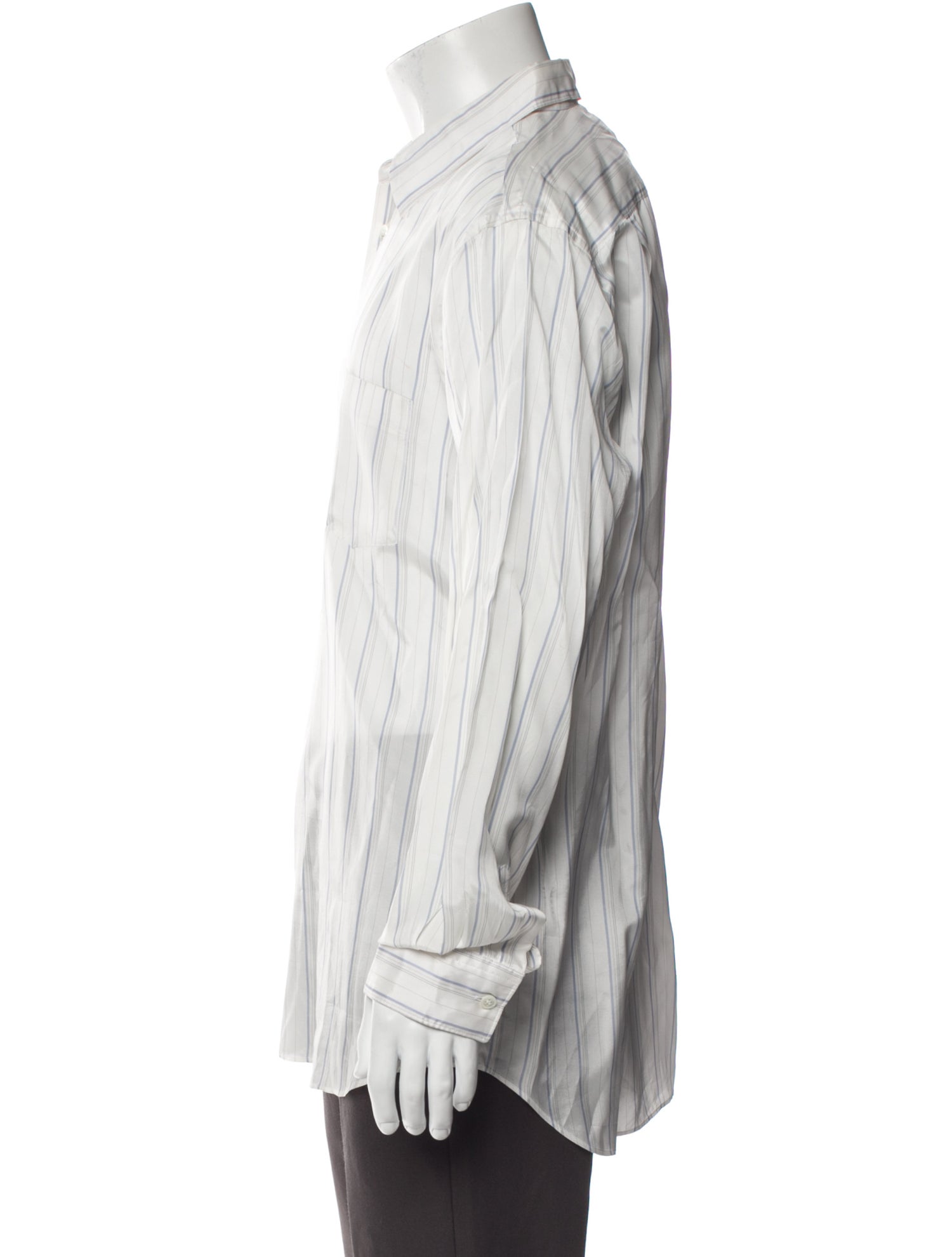 Comme des Garçons SHIRT Striped Long Sleeve Shirt