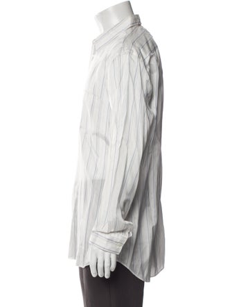 Comme des Garçons SHIRT Striped Long Sleeve Shirt