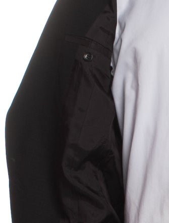 Comme des Garçons Homme Plus Wool Raw-Edge Trim Blazer