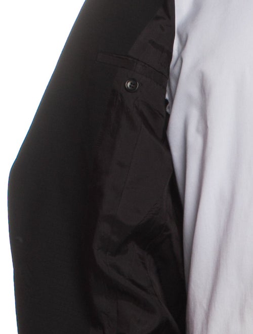 Comme des Garçons Homme Plus Wool Raw-Edge Trim Blazer